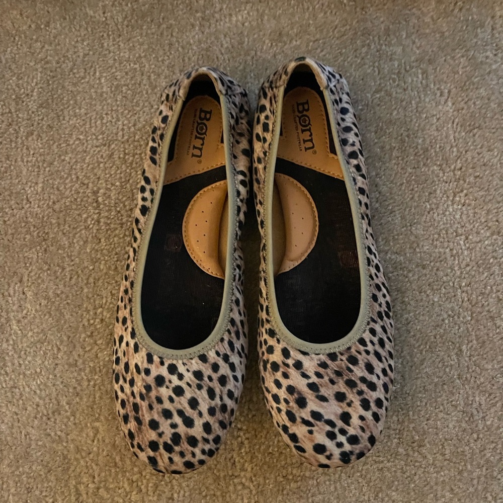 Born Animal Print Women's Flats